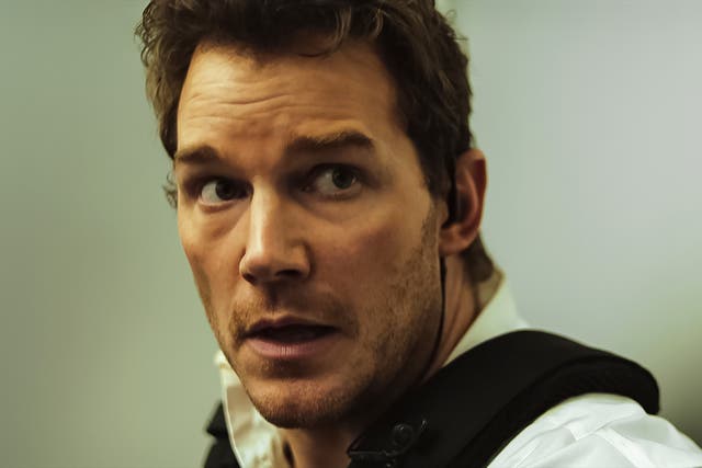 <p>Chris Pratt in ‘Mercy’</p>