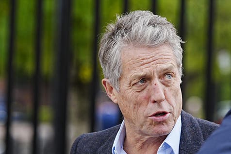 <p>Hugh Grant is supporting calls for a social media ban for under-16s</p>