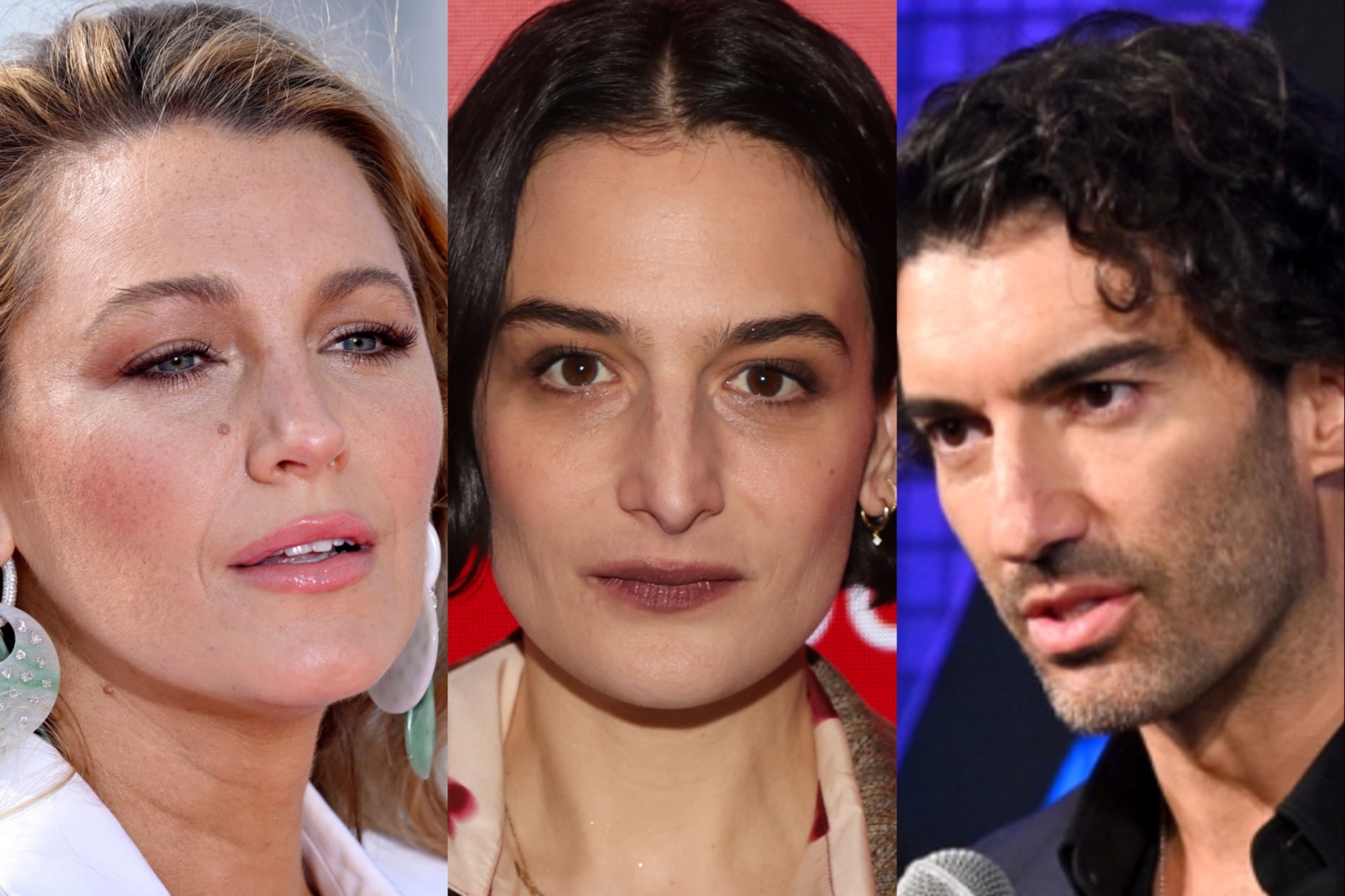 <p>Blake Lively, Jenny Slate and Justin Baldoni</p>