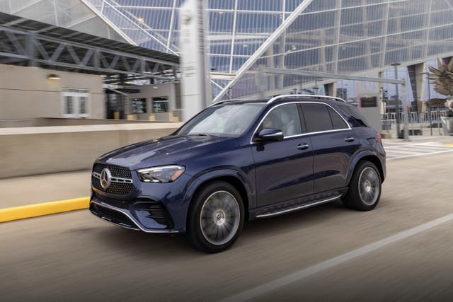 <p>This photo provided by Mercedes-Benz shows the 2026 Mercedes-Benz GLE 450e, a luxury hybrid SUV with a refined, comfortable interior and easy-to-use tech. (Courtesy of Mercedes-Benz USA via AP)</p>