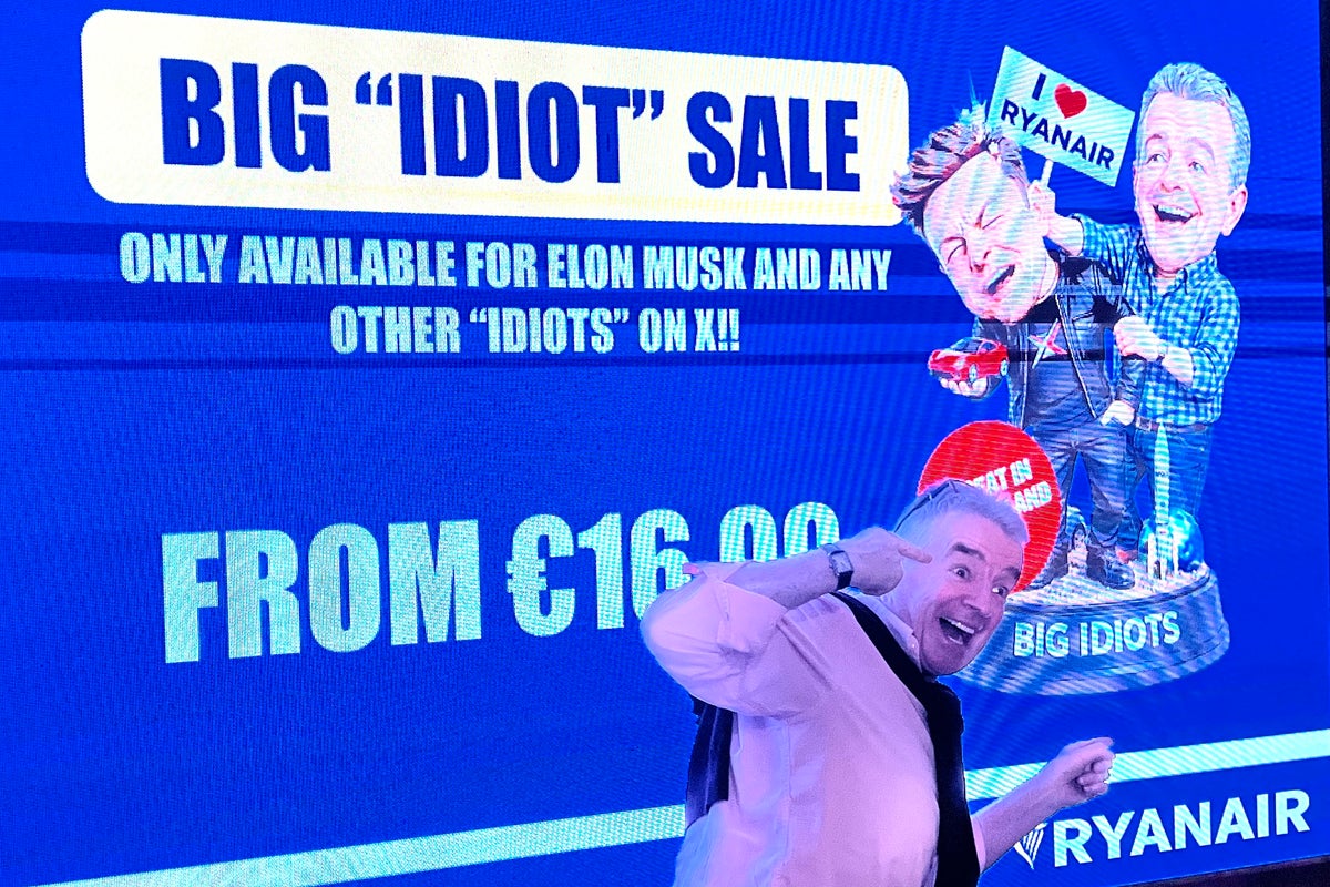 Michael O’Leary challenges Elon Musk to arm wrestle to settle Ryanair-Starlink feud – UK Times Michael O’Leary challenges Elon Musk to arm wrestle to settle Ryanair-Starlink feud – UK Times