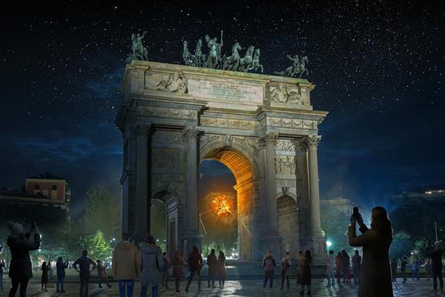 <p>The Olympic cauldrons will pay homage to Leonardo Da Vinci</p>