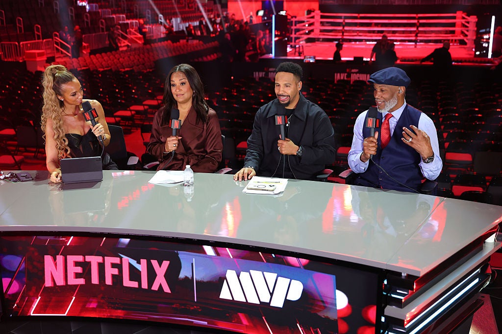 Kate Scott (left) will join the UFC broadcasting booth