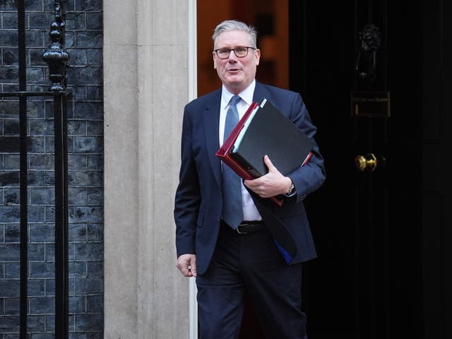 Prime Minister Sir Keir Starmer vowed ‘I will not yield’ over support for Greenland (James Manning/PA)