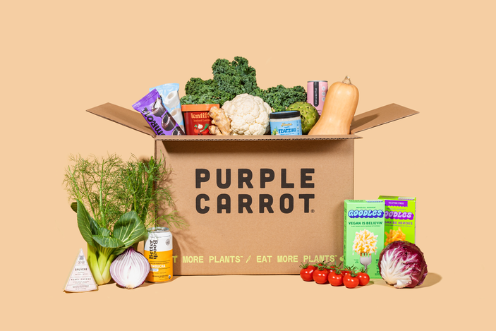 best recipe box indybest review Purple Carrot