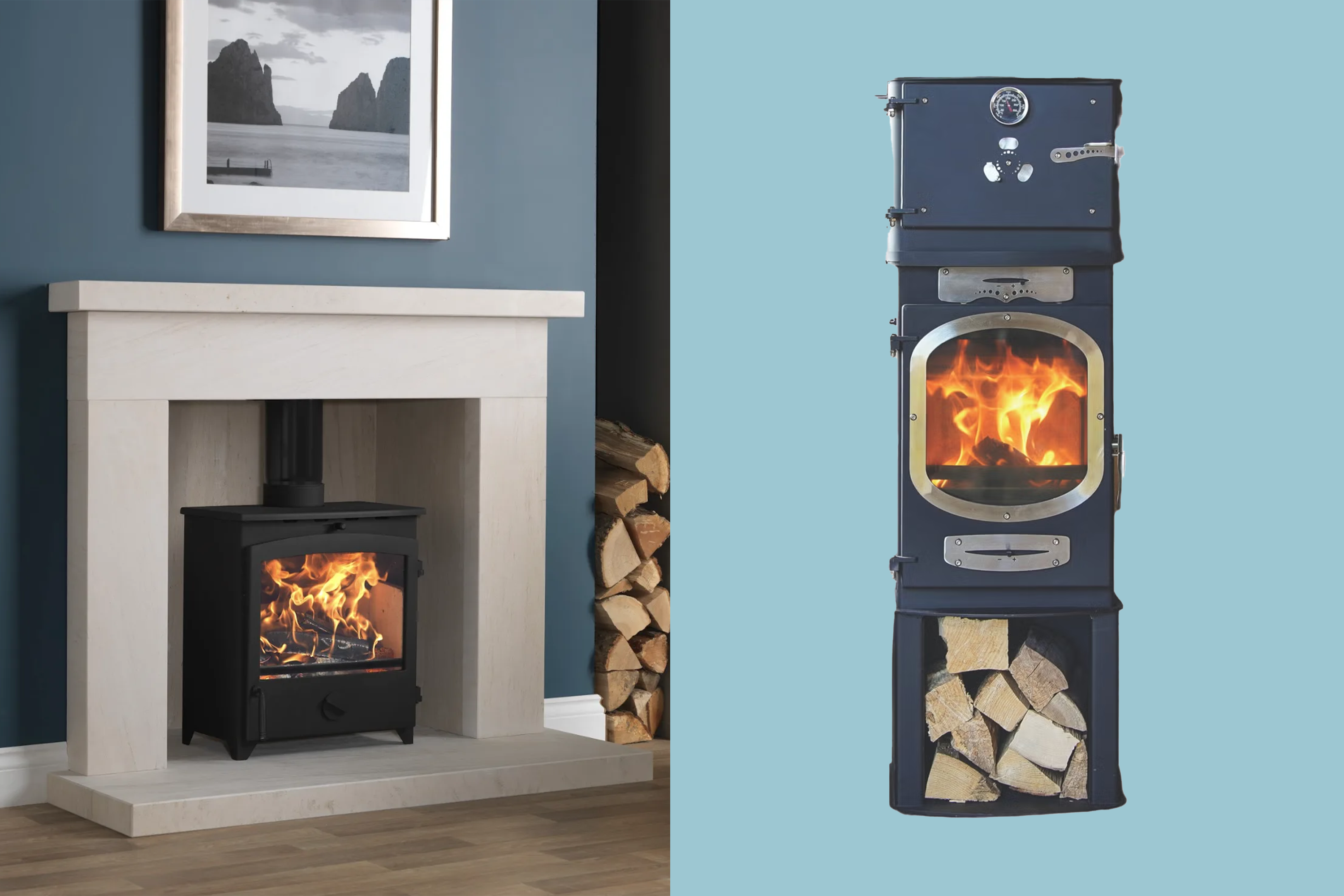 <p>Sales of wood burners are on the rise across the UK</p>