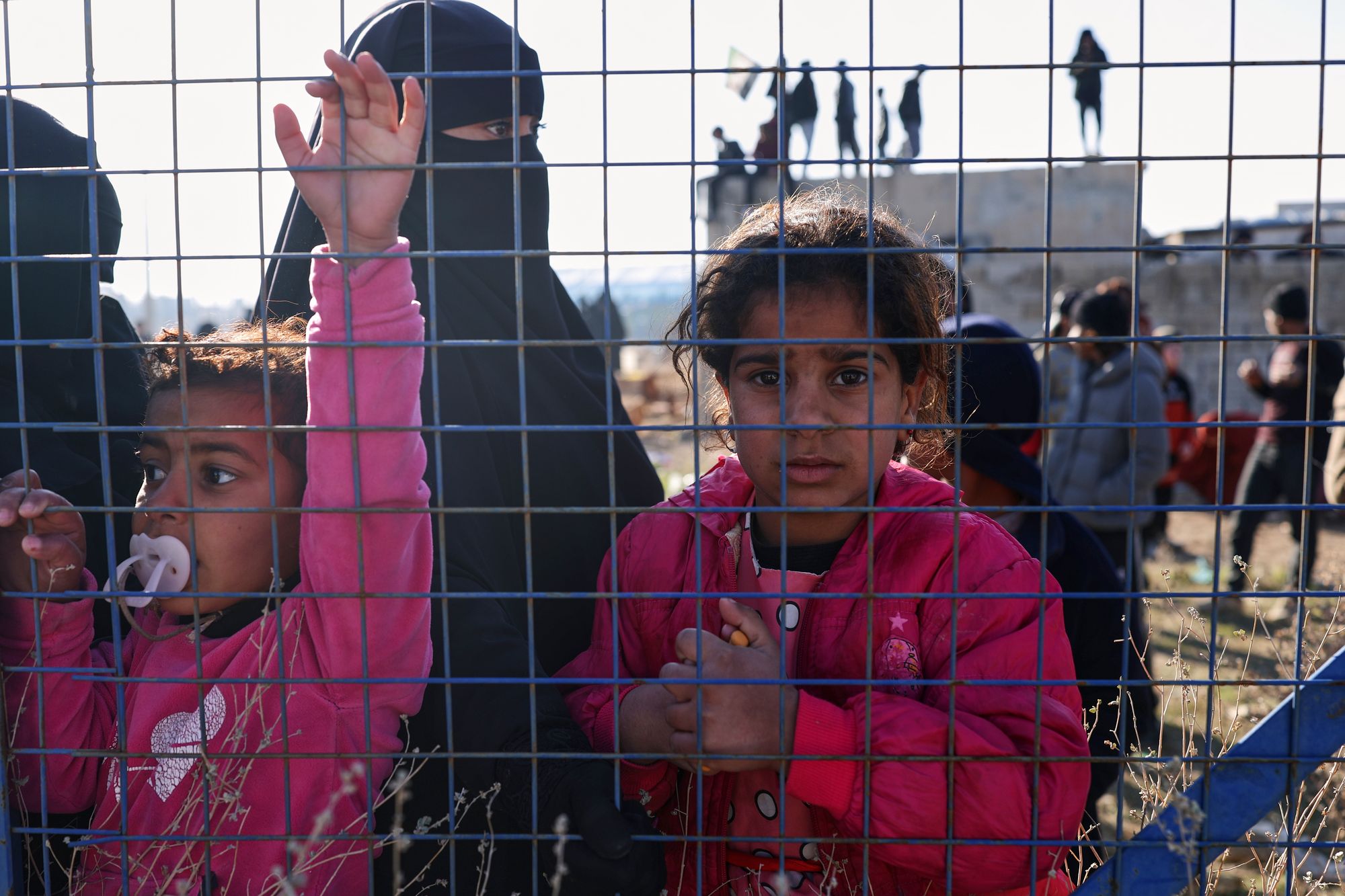 The move came after Syrian government forces took control of a sprawling camp, housing thousands of mostly women and children