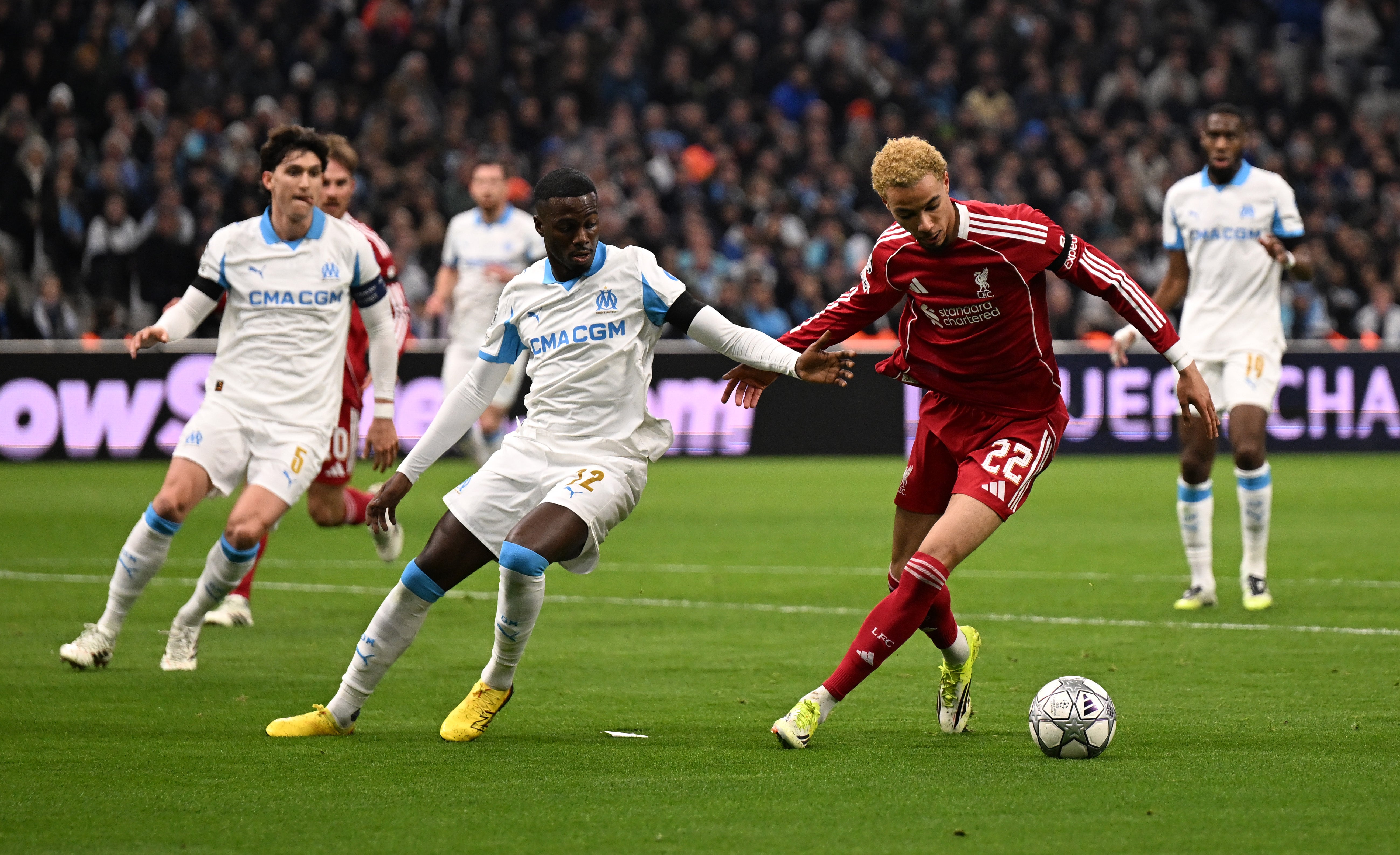 Marseille v Liverpool live: Ekitike goal ruled out as Reds seek win in crunch Champions League clash