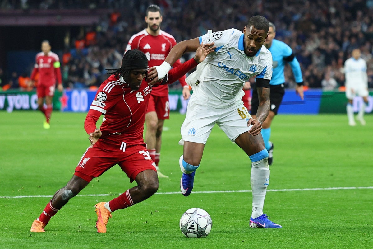 Marseille v Liverpool live: Reds on course for vital win after own goal in crunch Champions League clash