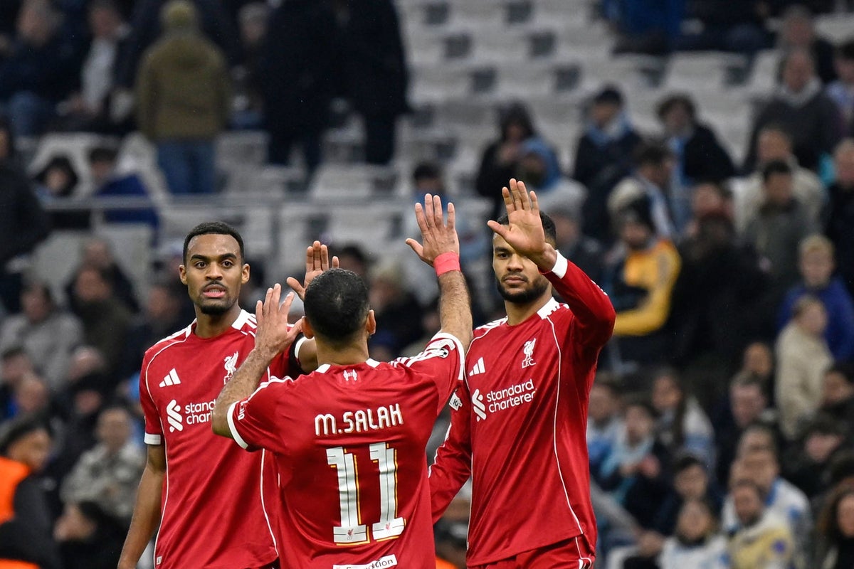 Mohamed Salah returns as Liverpool ease to victory in Marseille