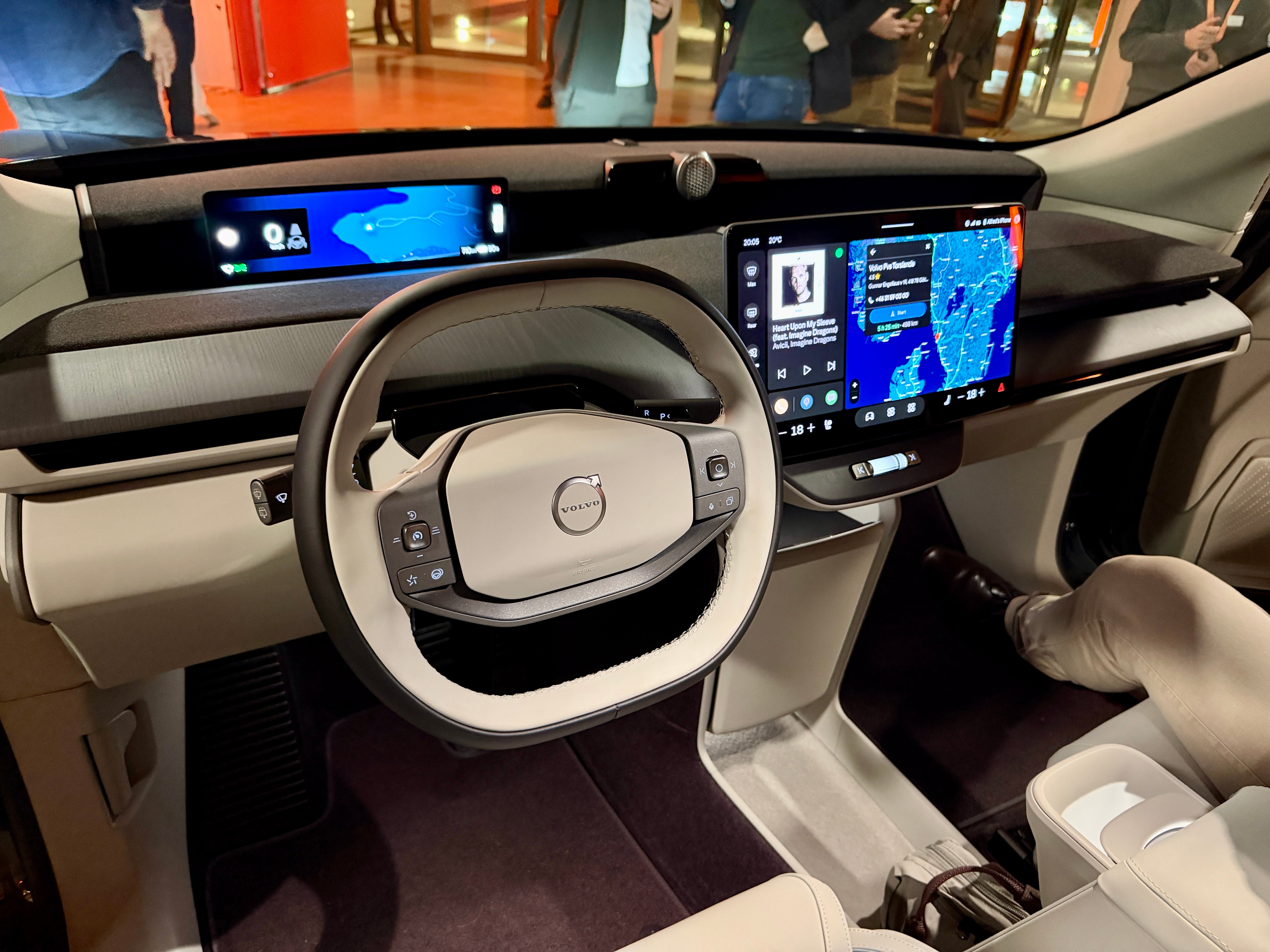 Volvo has worked hard to make its touchscreen easier to use and it now features conversational Google Gemini AI