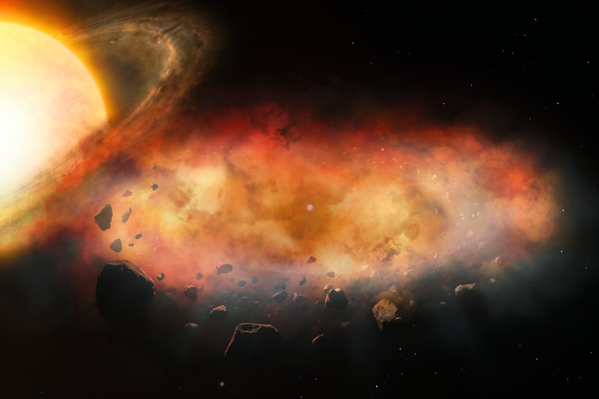 Astronomers just found a &lsquo;mystery object&rsquo; surrounded by a metallic wind cloud
