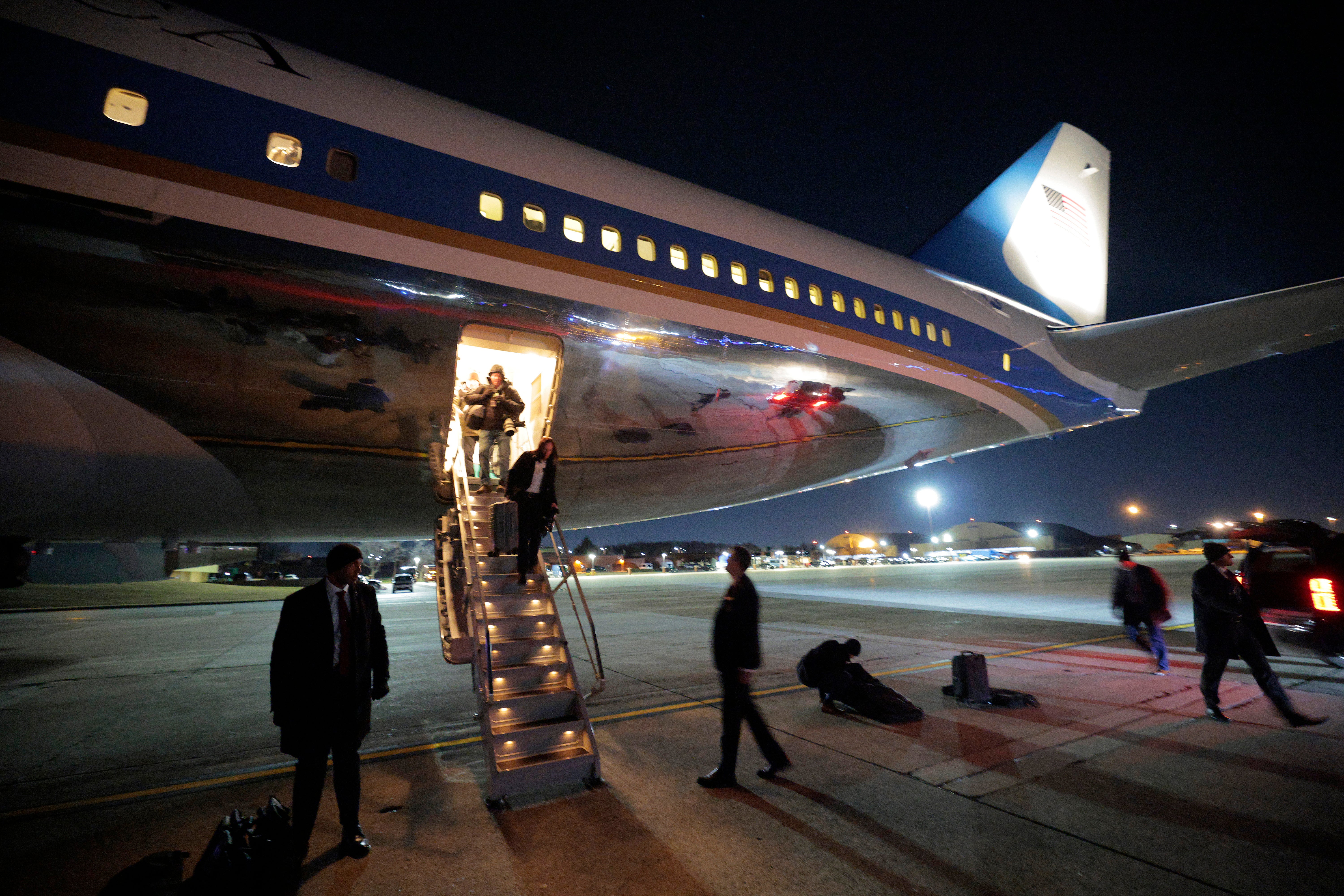 <p>The Boeing plane taking Donald Trump to Switzerland had to make a dramatic U-turn on Tuesday night, not the first time a presidential aircraft has suffered a fault, forcing a change of plans</p>