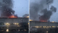 Heathrow fire: Car engulfed in flames outside Terminal 5