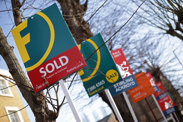 <p>Average UK house prices at the start of 2026 have been revealed (PA)</p>
