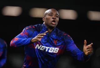 Jean-Philippe Mateta semble mécontent à Crystal Palace (John Walton/PA)