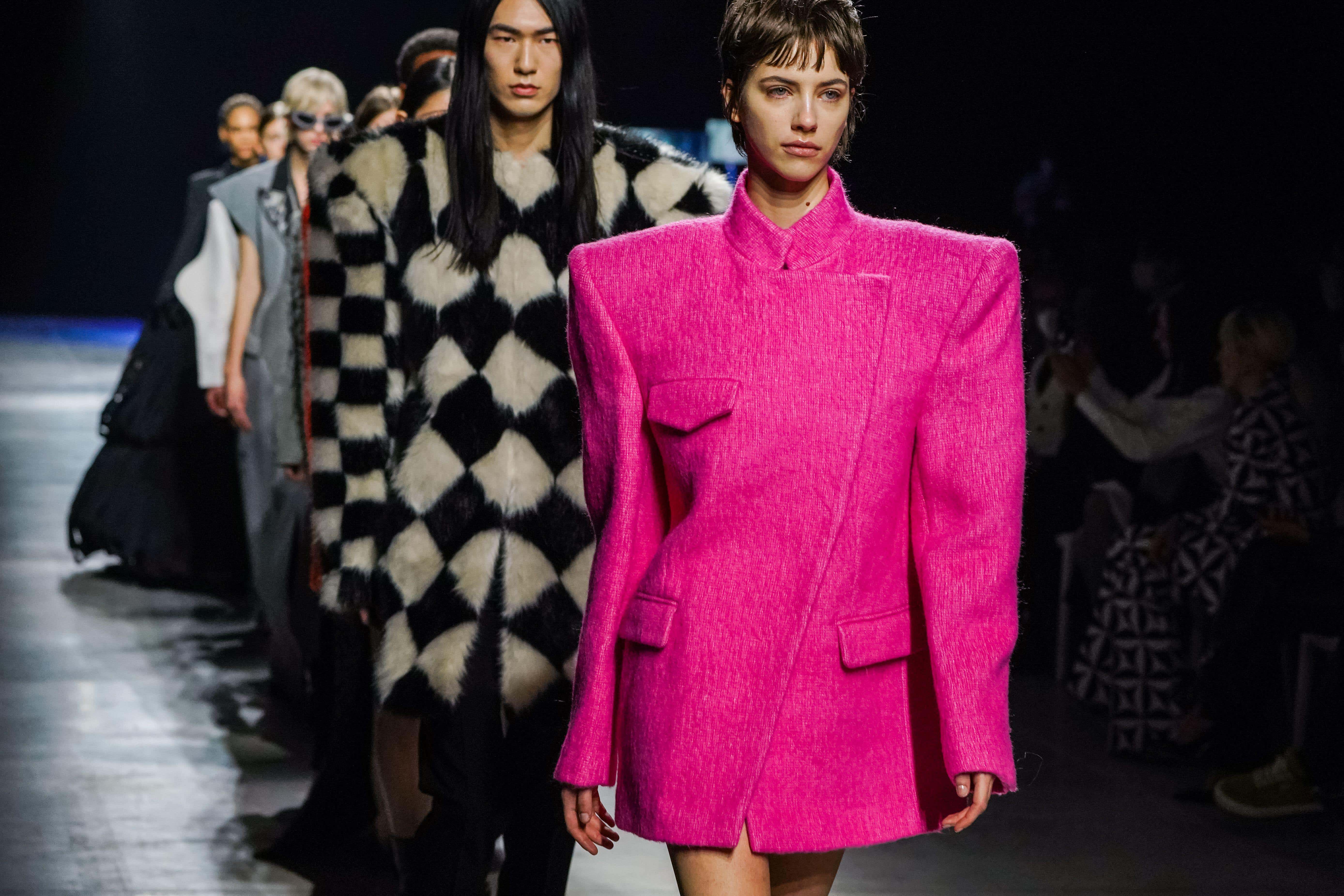 Big Eighties shoulders have dominated the runway (Alamy/PA)