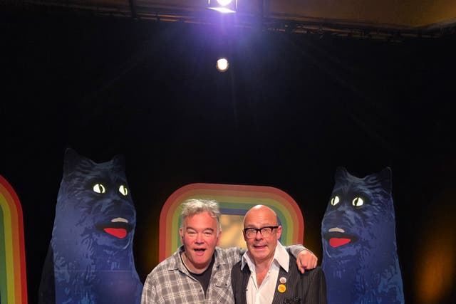 Stewart Lee is the first guest of The Harry Hill Show (Harry Hill/PA)