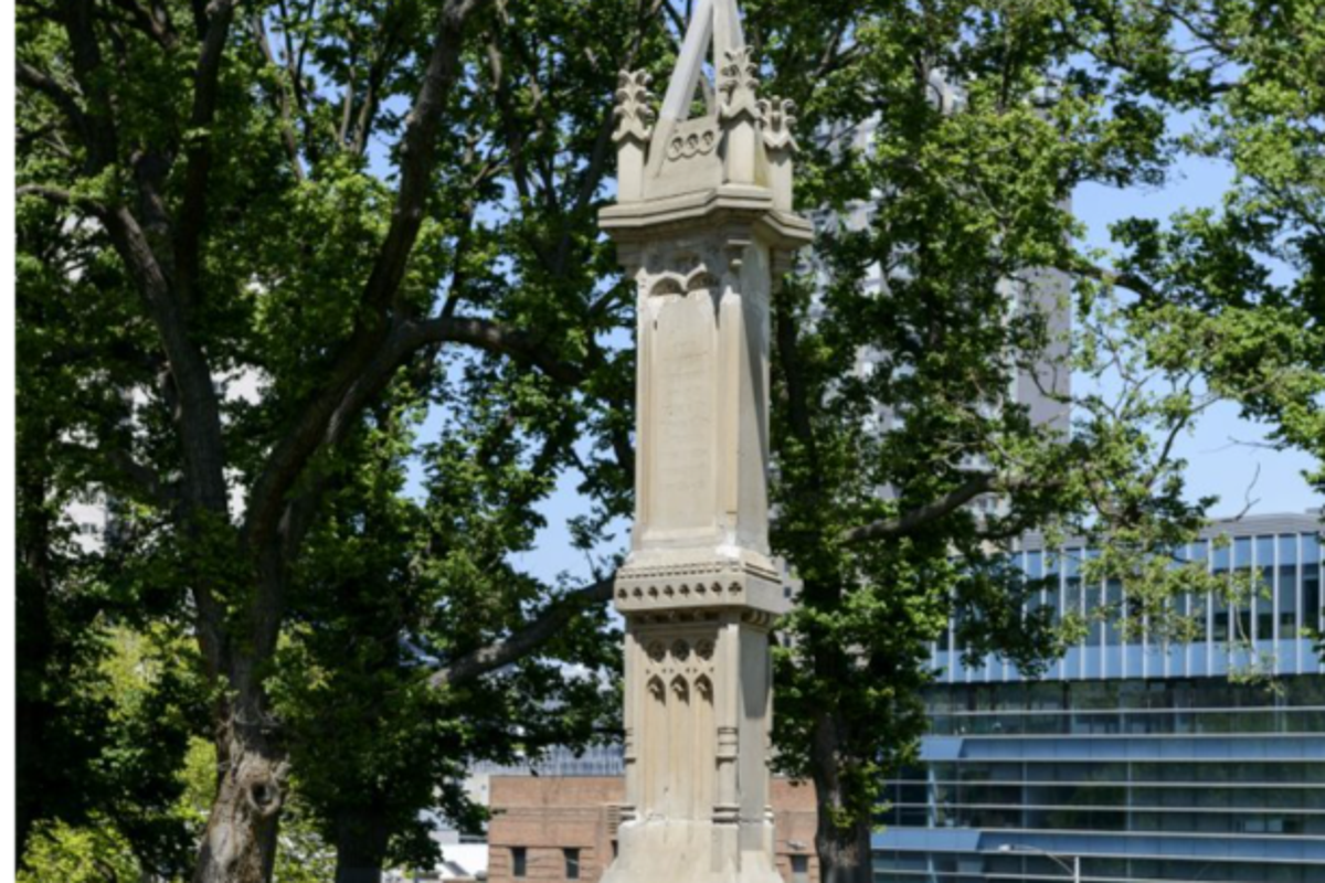Historical monuments vandalised in Melbourne in run-up to Australia Day