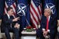 Trump-Greenland latest: Nato clash grows as president claims European soldiers avoided frontlines in Afghanistan