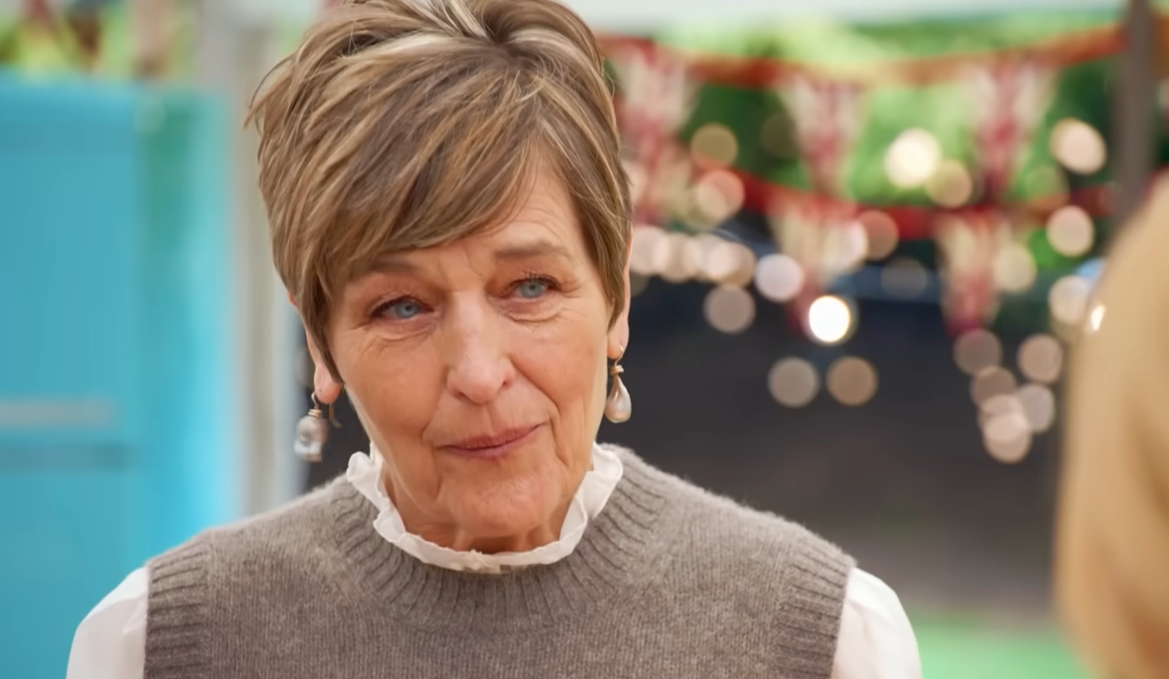 Caroline Waldegrave substituiu Prue Leith no 'Celebrity Bake Off' do ano passado