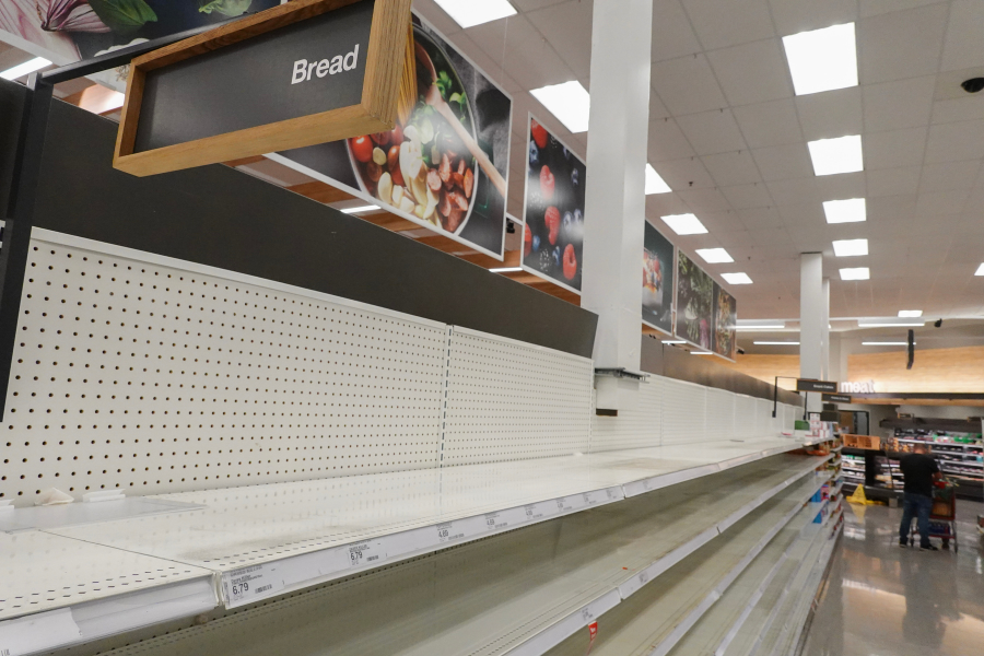More than 150 million Americans brace for weekend weather as store shelves go empty before snow hits