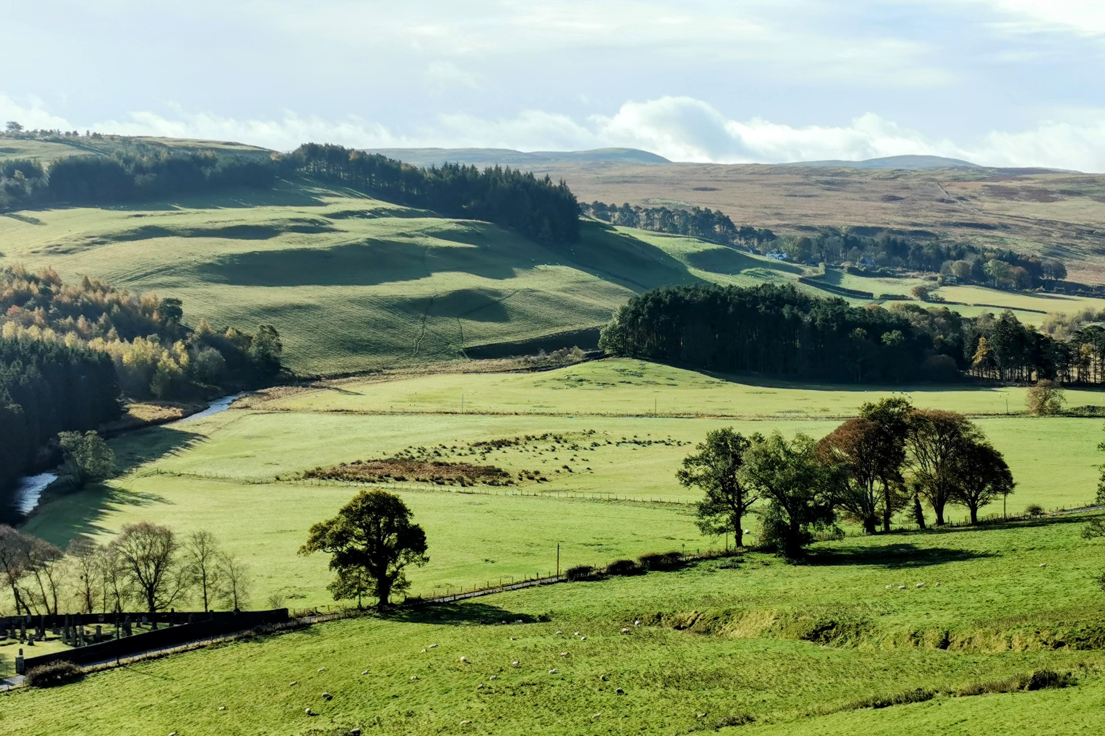 The Ministry of Defence opposes the new Mid Hill wind farm (Borthwickwater Landscape Conservation Group/PA)