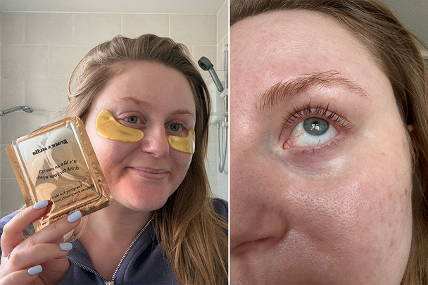 Best under-eye masks Indybest review Grace and Stella under eye gel patches multi-colour pack