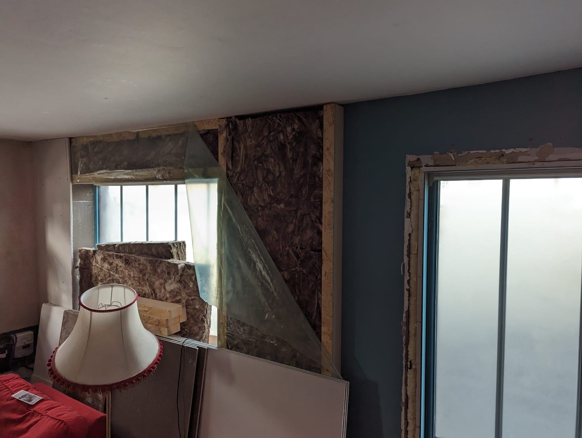 An example of shoddy insulation shared with The Indepedent