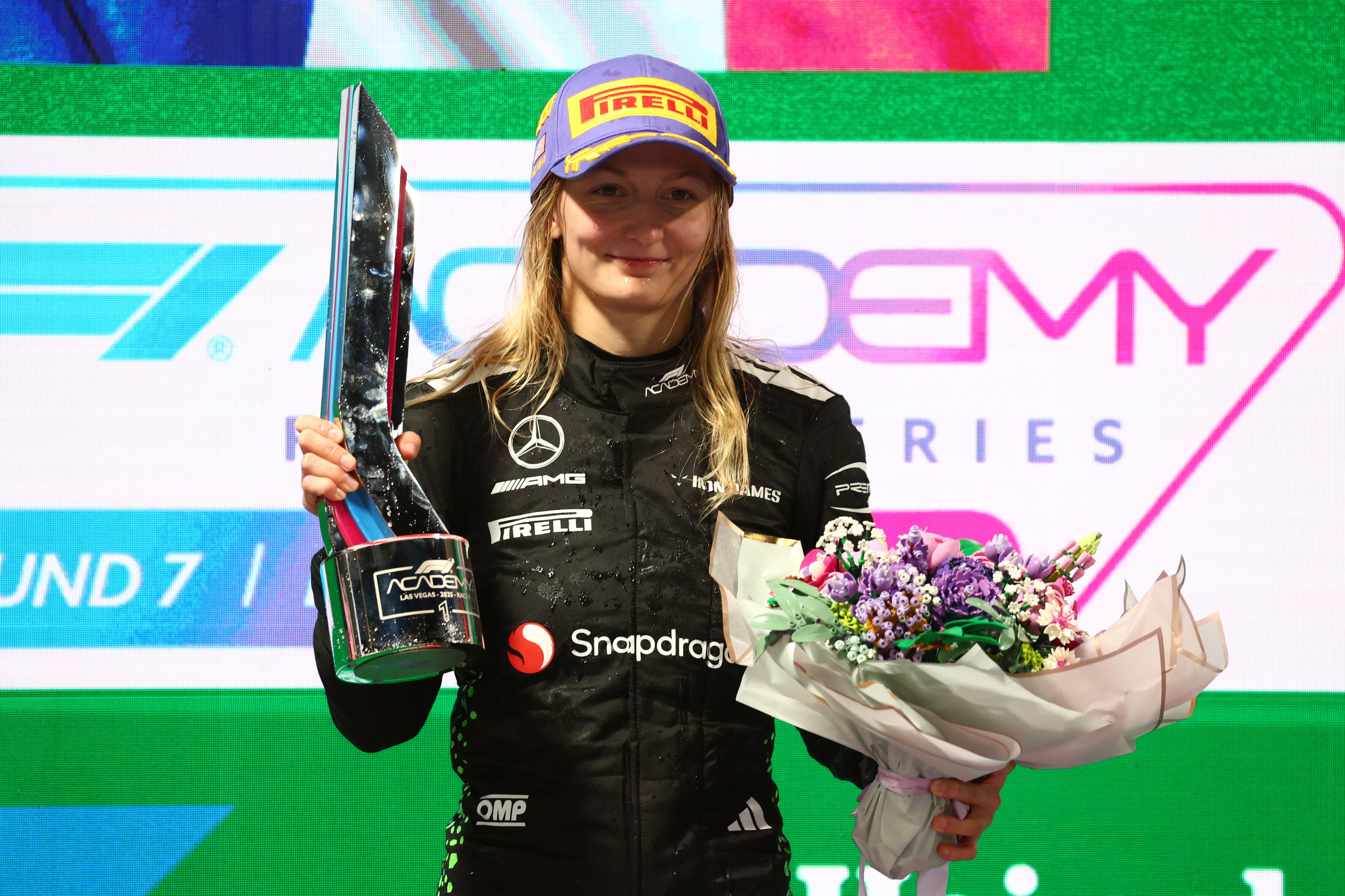 Doriane Pin won F1 Academy last year