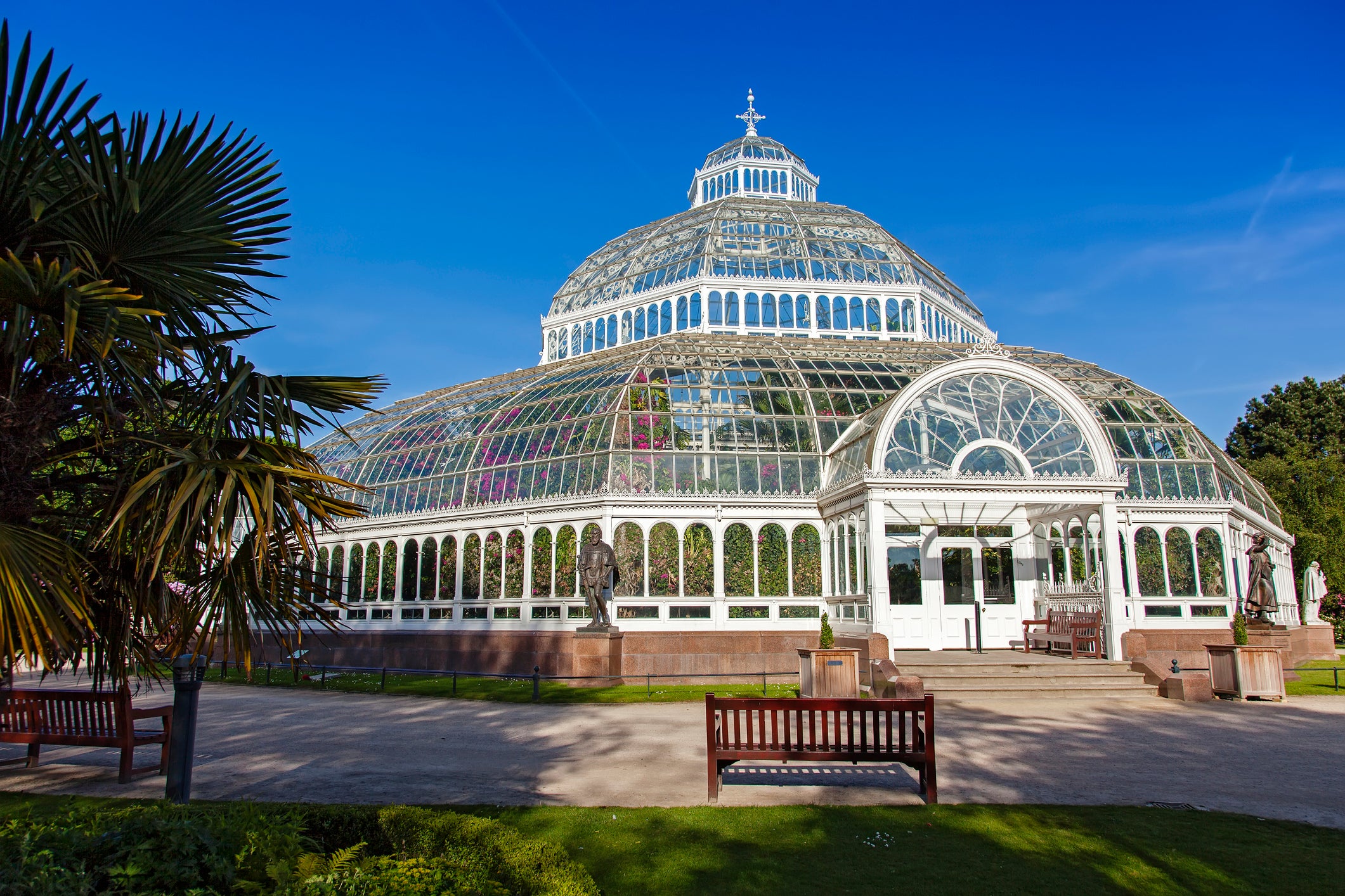 The Palm House in Sefton Park