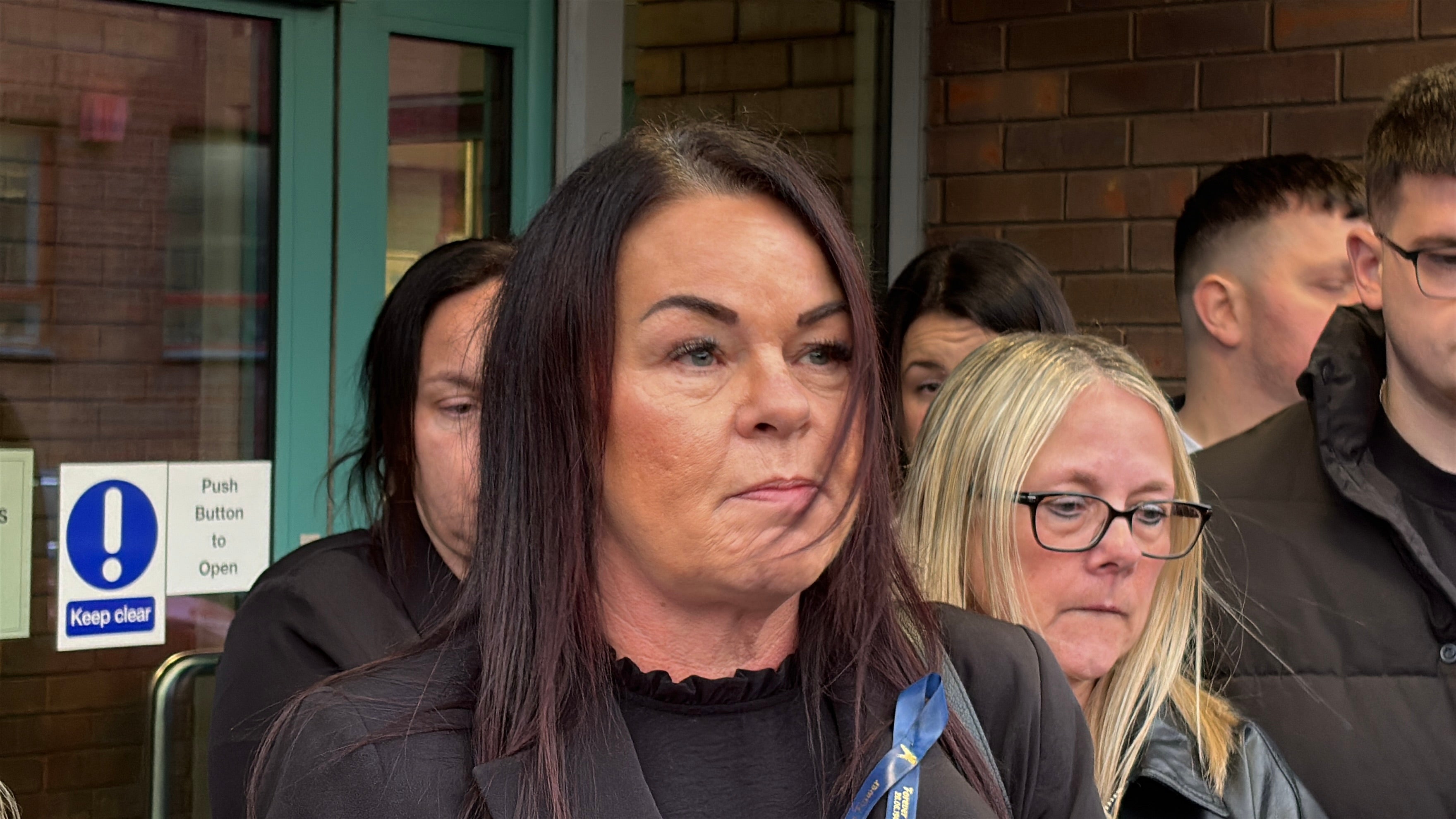 Angela Hector, the niece of Roger Leadbeater