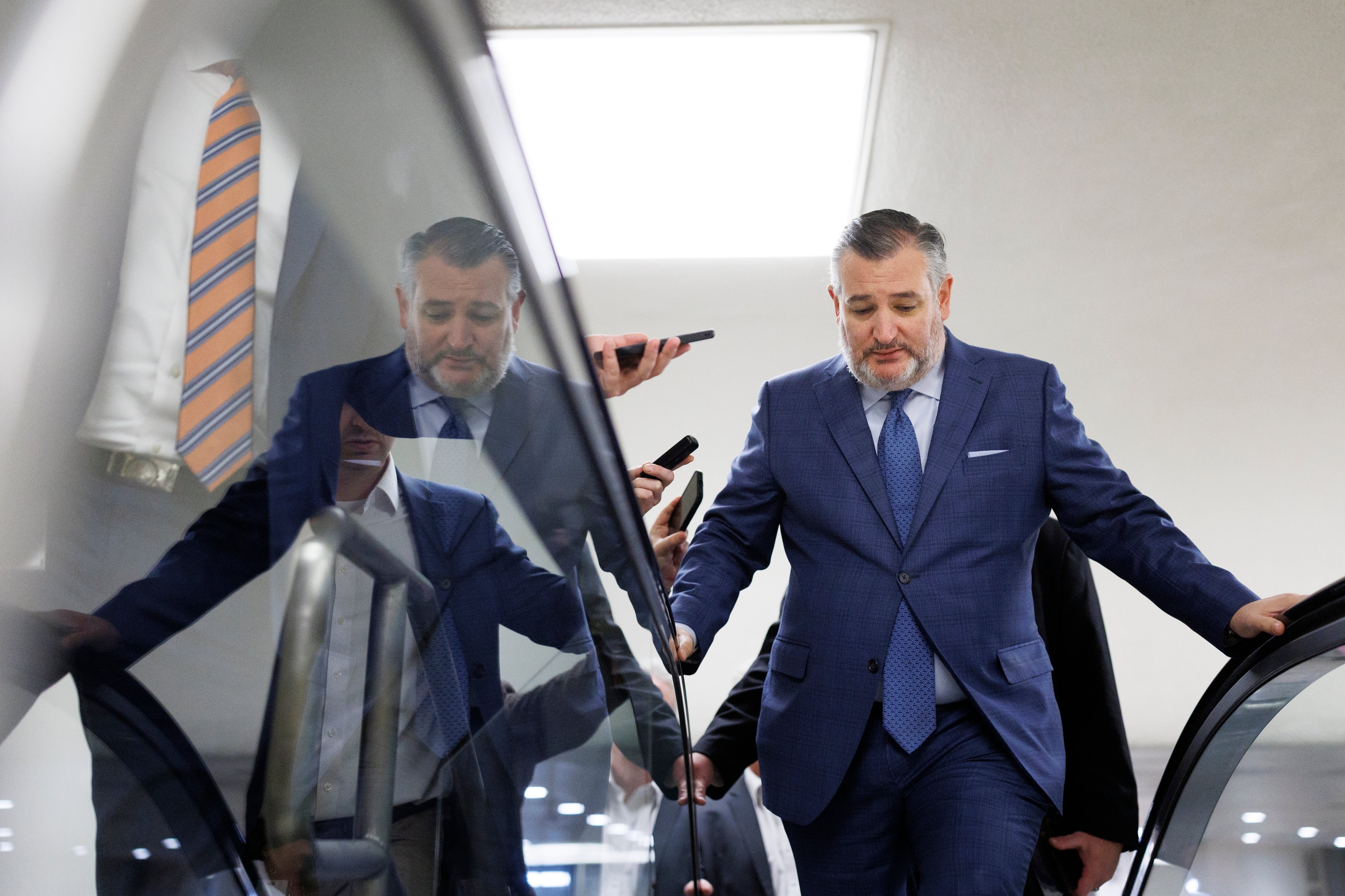 <p>A spokesperson for Senator Cruz’s office said the Republican lawmaker would return to Texas before the winter storm  </p>