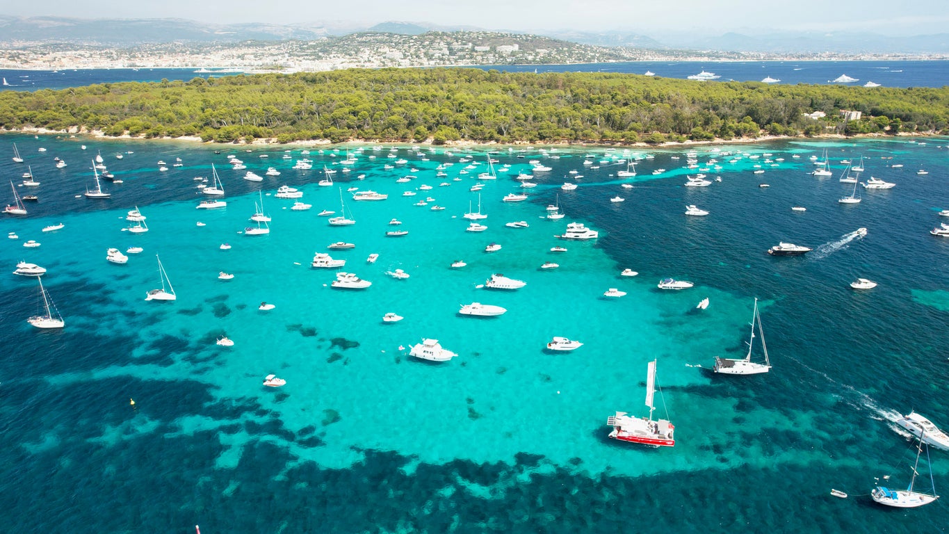 Îles de Lérins is a dreamy five-island archipelago off the coast of Cannes