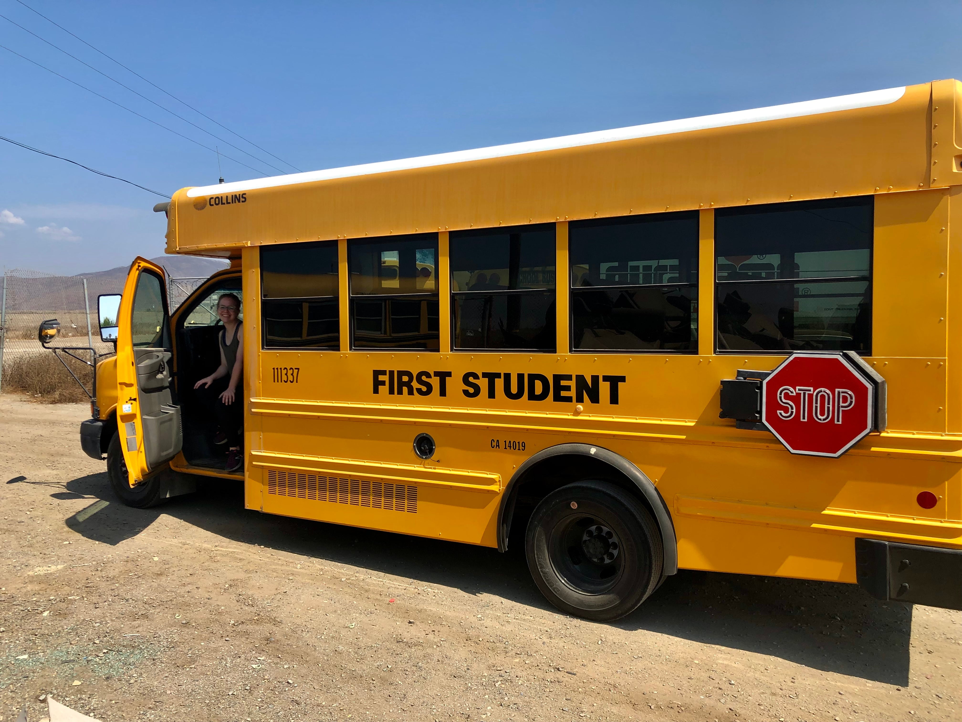 Alyssa Peterson told ‘The Independent’ she found her school bus available for sale on Craigslist