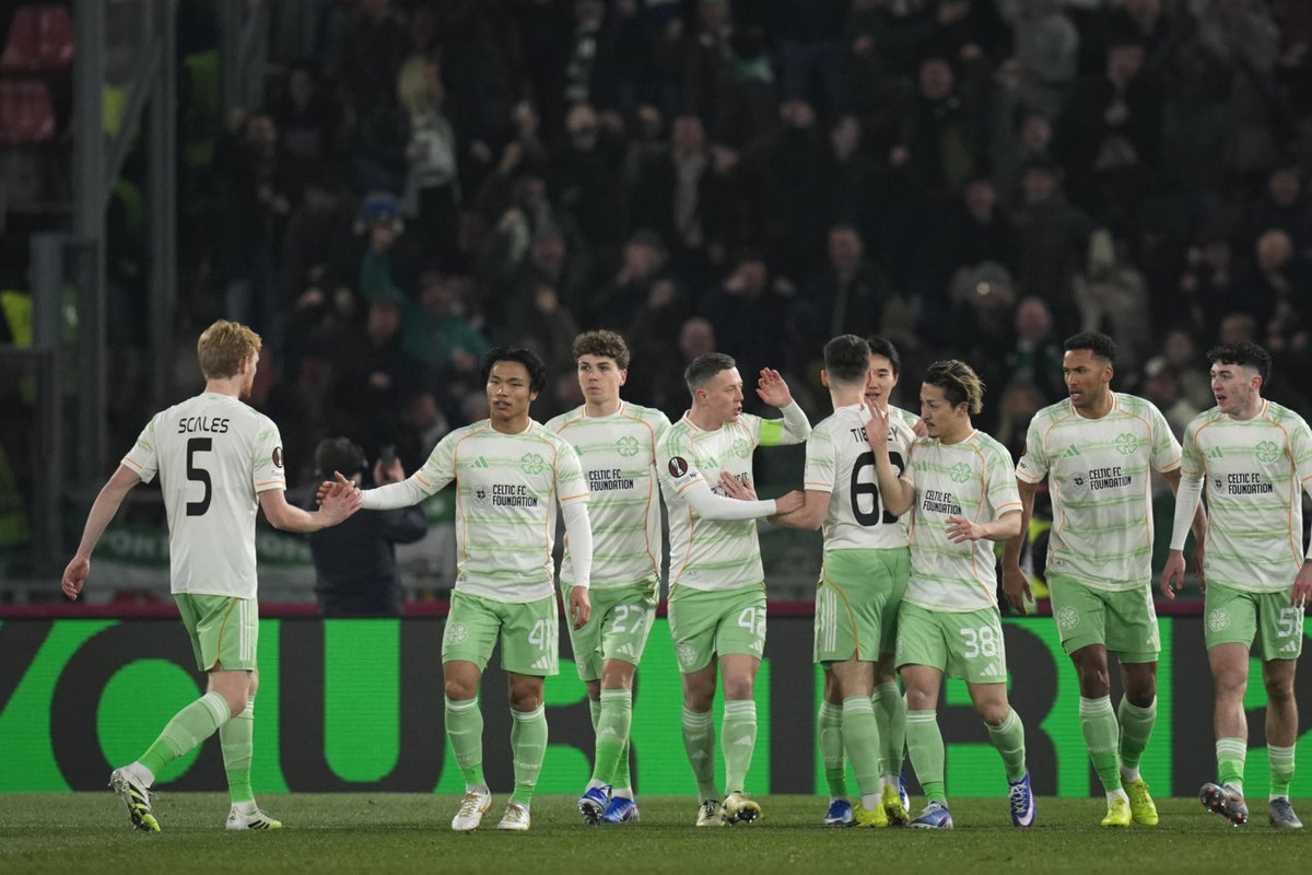 Ten-man Celtic surrender two-goal lead to draw with Bologna in Europa League