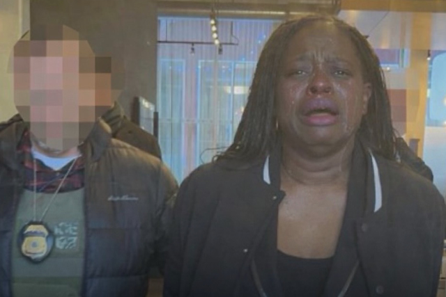 <p>The White House X account shared what appears to be a digitally altered image of activist Nekima Levy Armstrong being arrested for her role in a protest at a church in Minnesota</p>