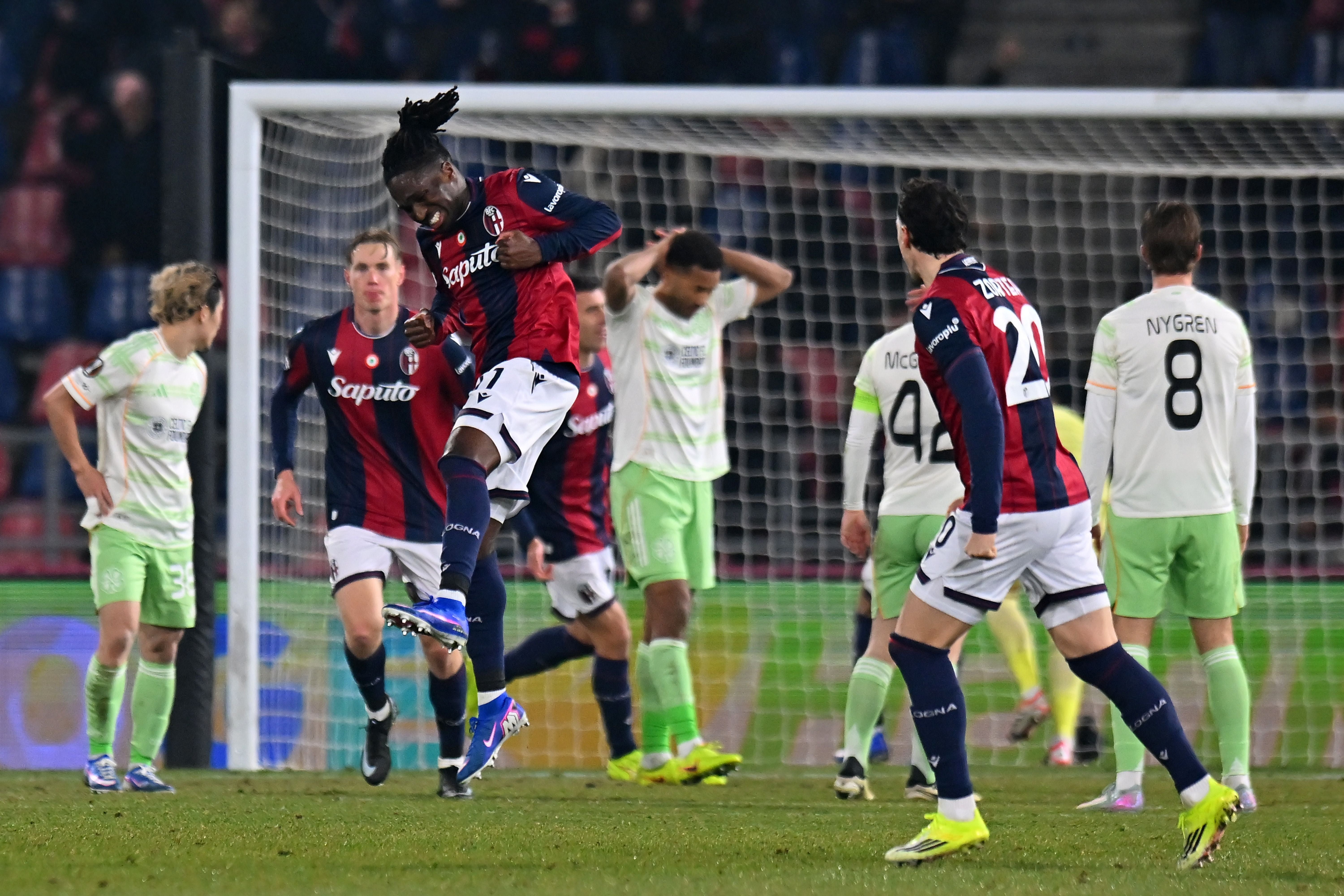 Jonathan Rowe fired in the equaliser for Celtic