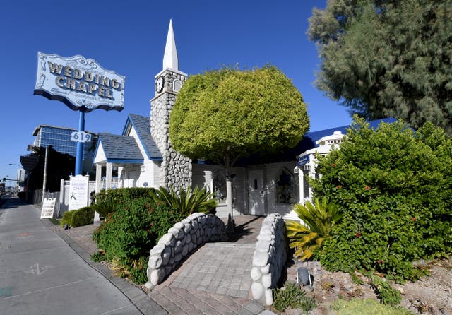 <p>Las Vegas saw a more than 8 percent decline in weddings last year, leaving venues looking for new ways to attract couples</p>