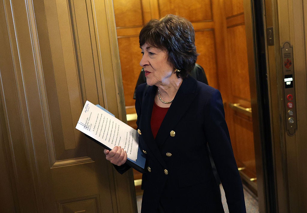 <p>Sen. Susan Collins found herself on the wrong end of Donald Trump's ire after a vote on Venezuela</p>