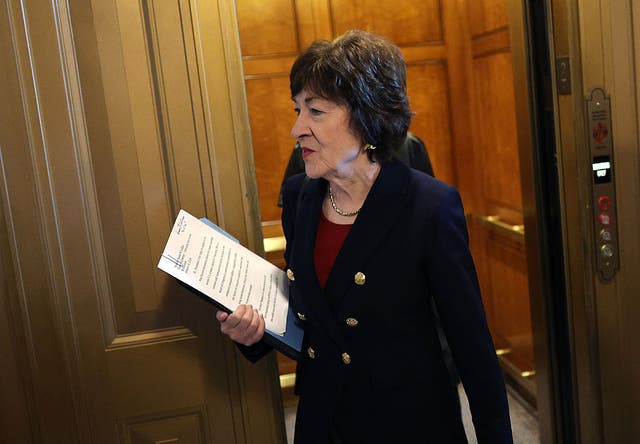 <p>Sen. Susan Collins found herself on the wrong end of Donald Trump's ire after a vote on Venezuela</p>