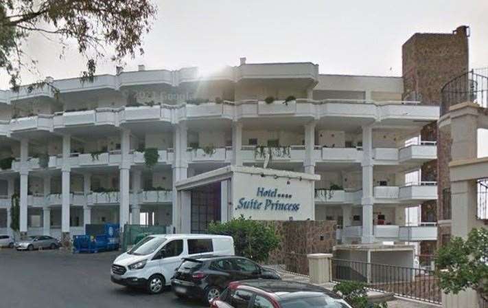 The TUI BLUE Suite Princess in Playa Taurito