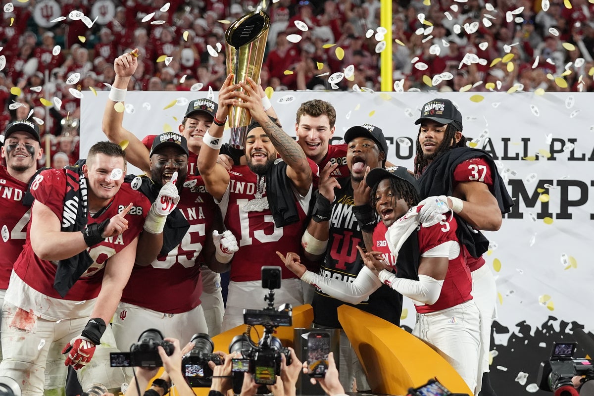 Indianas CFP victory over Miami averages 33.9 million viewers, most-watched game in 11 years