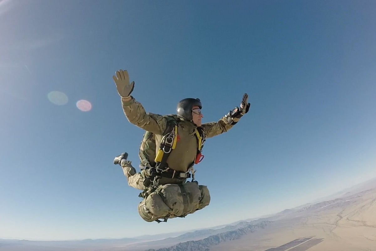 Man paralysed from neck down in parachuting accident aged 31