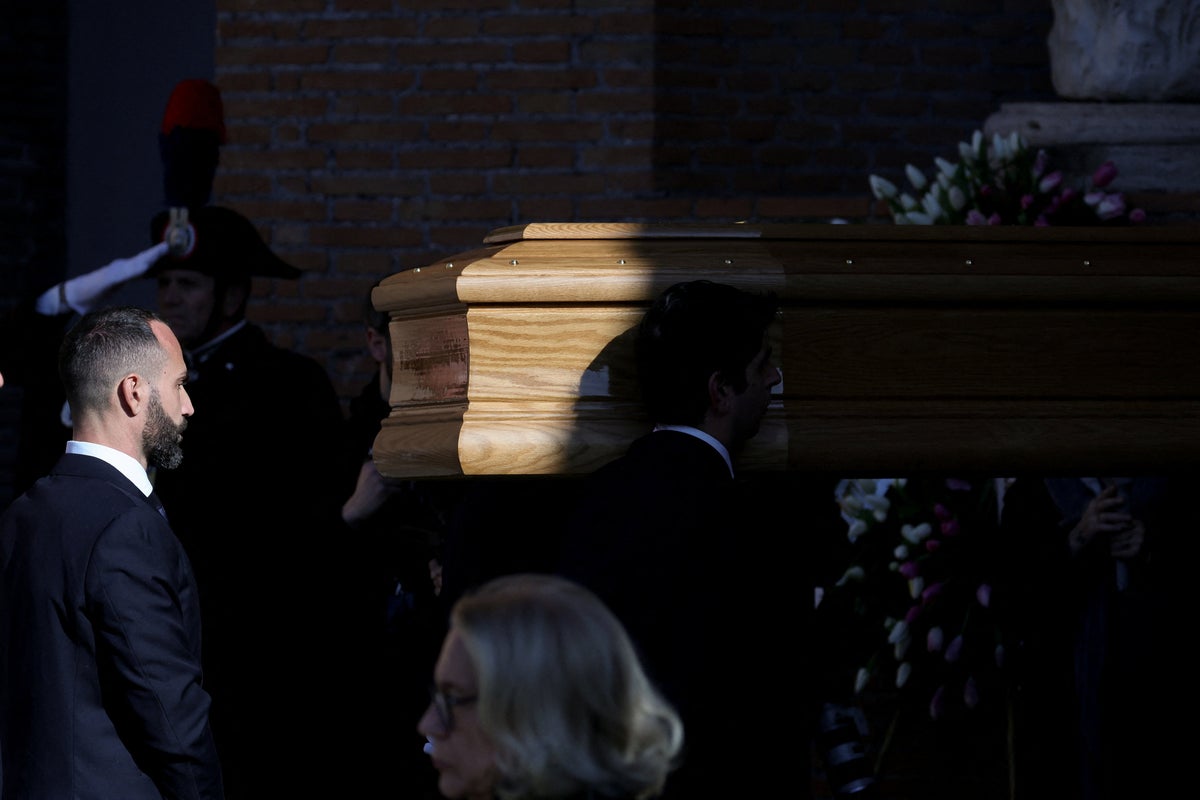 Rome bids final farewell to fashion icon Valentino at star-studded funeral Rome bids final farewell to fashion icon Valentino at star-studded funeral
