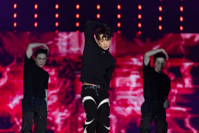 <p>Rain performs at K-Pop Super Live to open Seoul Festa 2022 in 2022 </p>