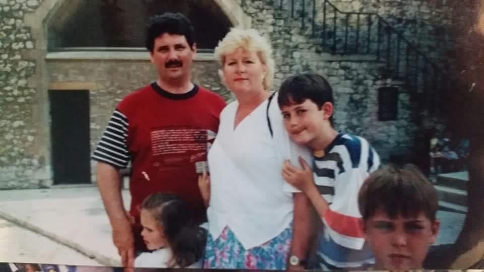 Damien was one of four children