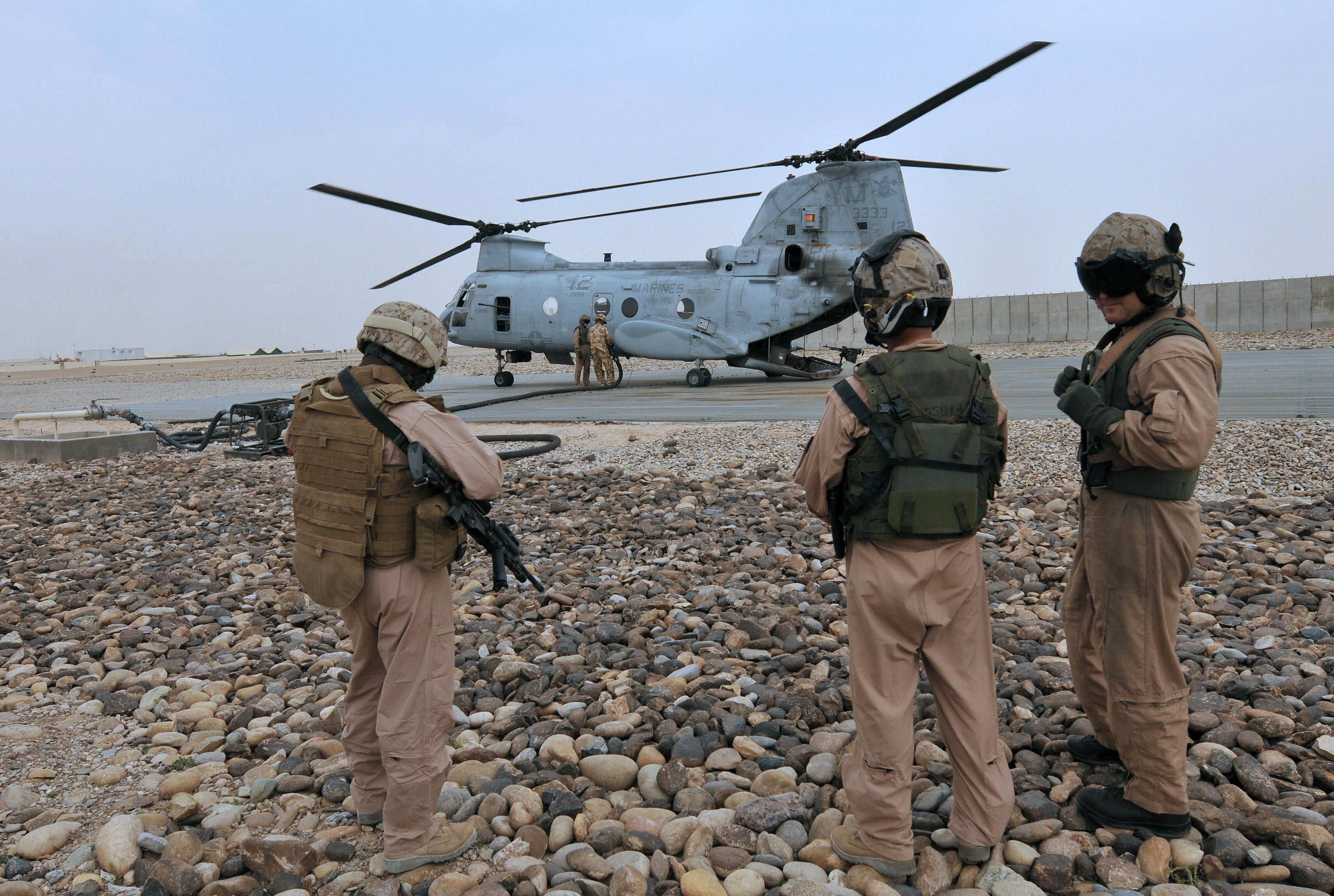 There were 35,000 troops in Afghanistan, unable to secure a smaller region than Iran