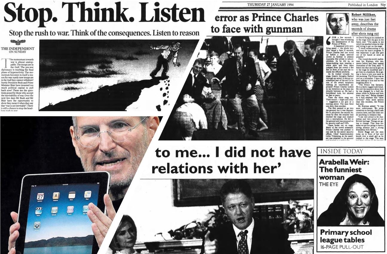 This Week in History: Monica Lewinsky, deadly storms and Britain&rsquo;s most prolific serial killer