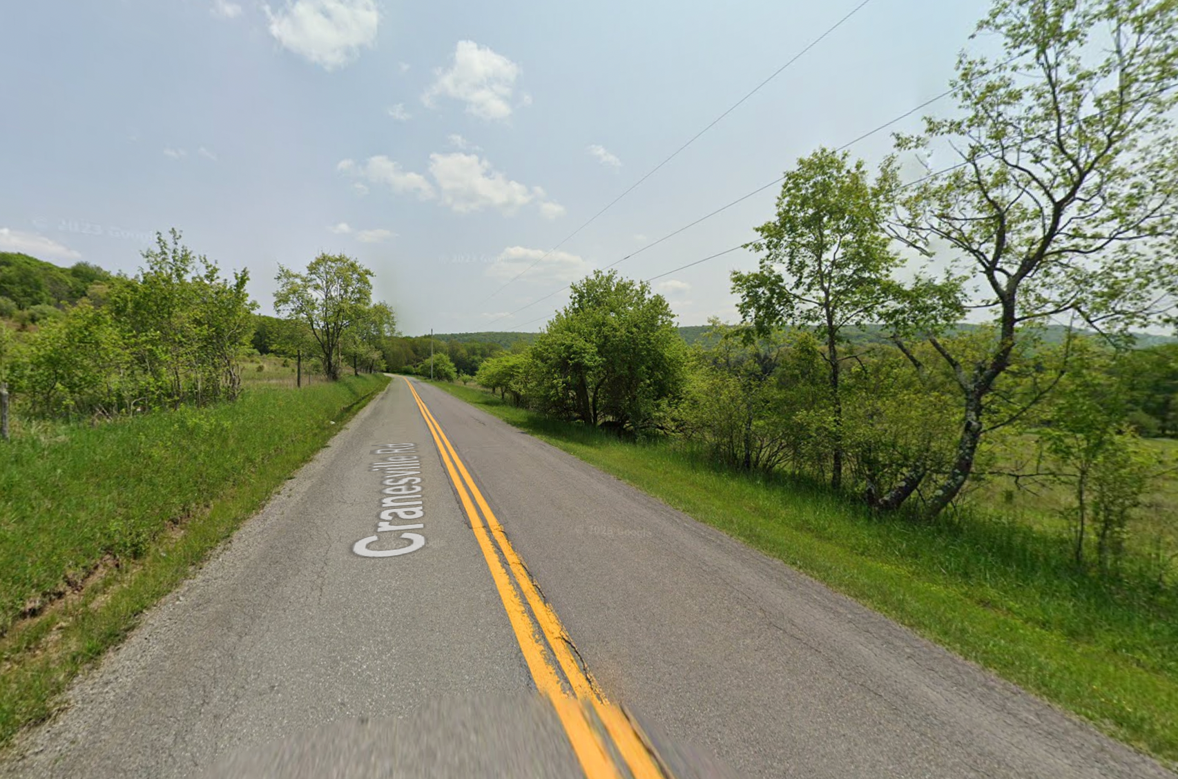Deputies with the Garrett County Sheriff’s Office responded to Cranesville Road (pictured) for a reported vehicle accident in August 2023 after it was called in by a local resident who heard the crash from their home